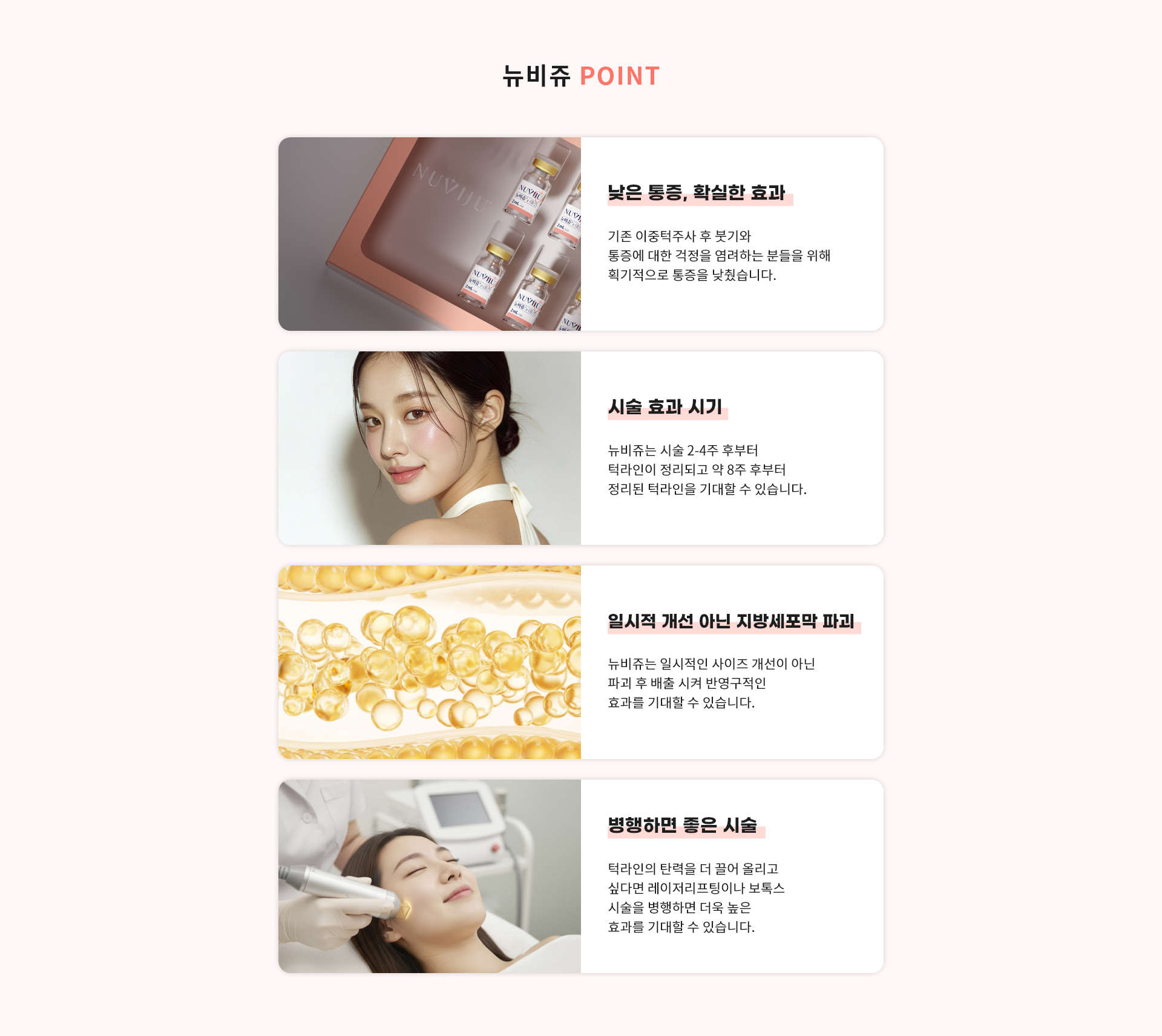 뉴비쥬 POINT